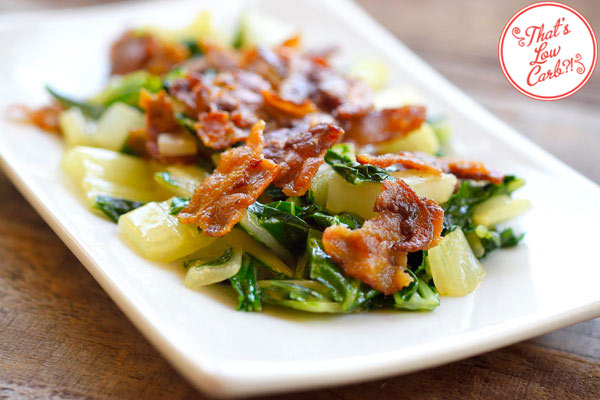 Low Carb Bacon Bok Choy Recipe