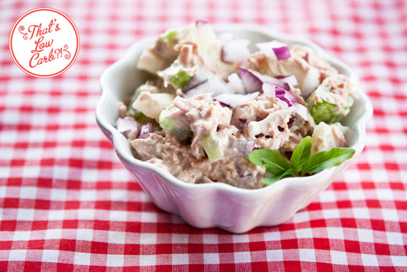 Low Carb Tuna Vegetable Salad Recipe