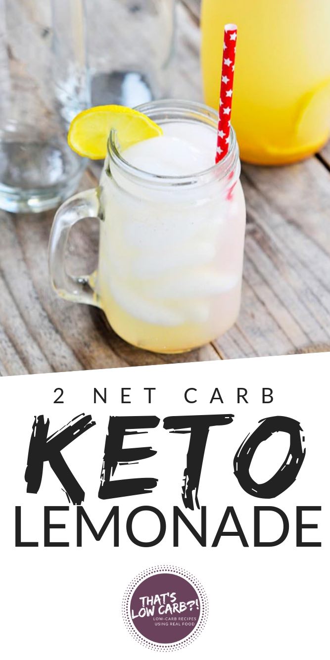 Keto Low Carb Lemonade Recipe