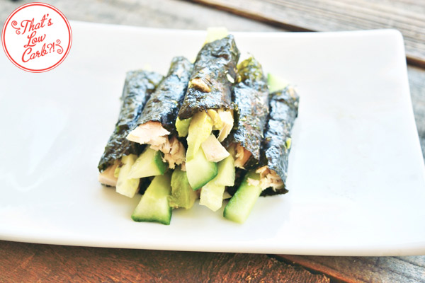 Low Carb Sushi Snack Rolls Recipe