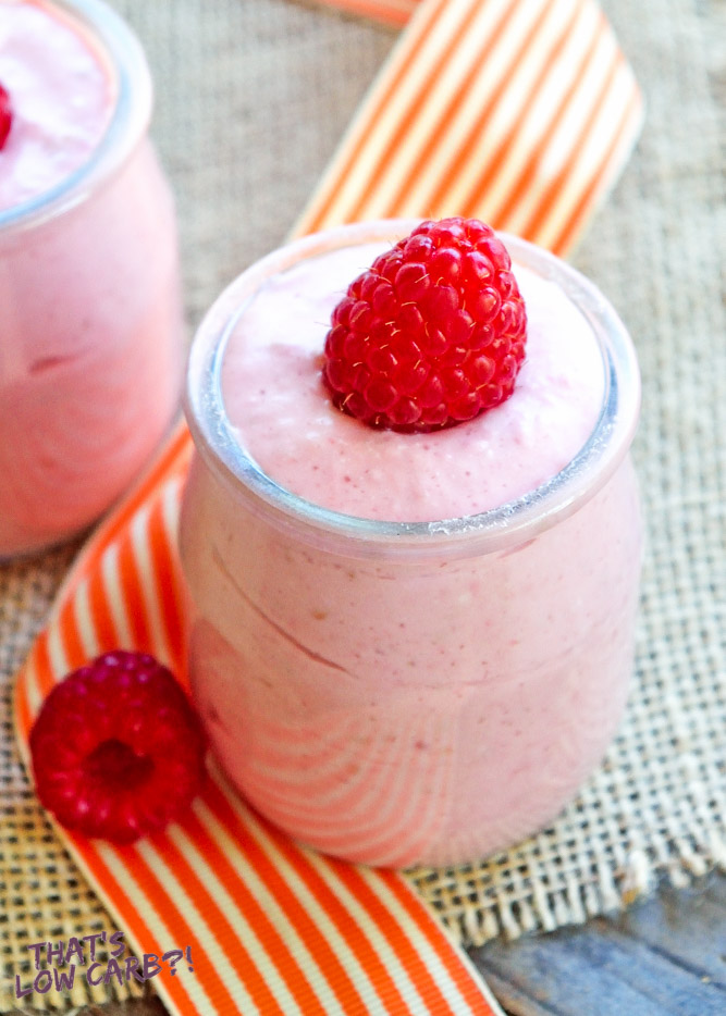 Low Carb Raspberry Mousse Recipe