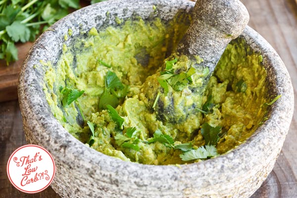 Low Carb Guacamole Recipe