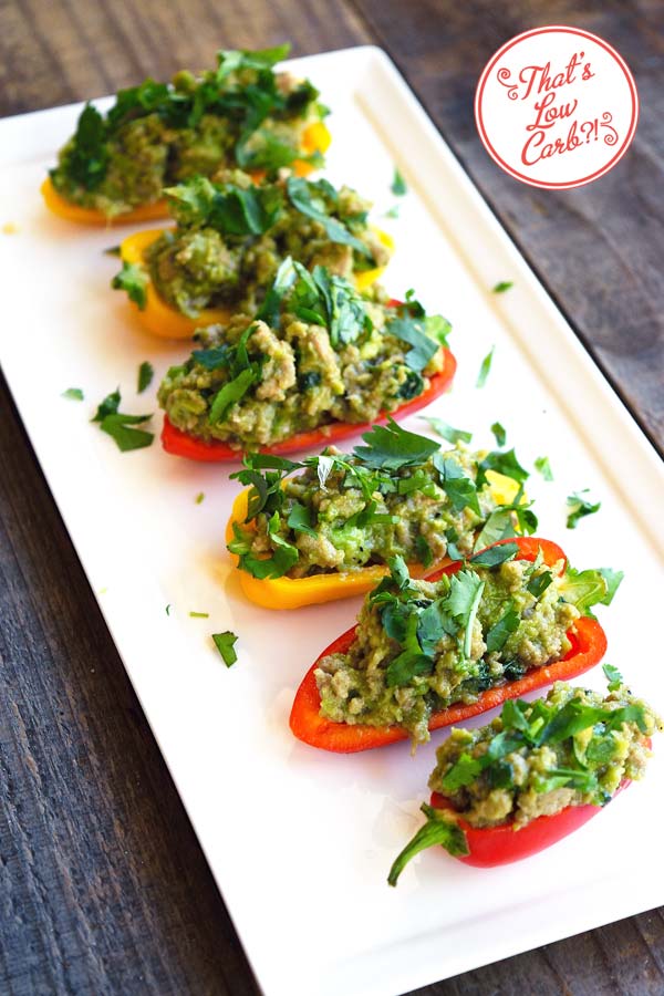 Low Carb Taco Stuffed Peppers
