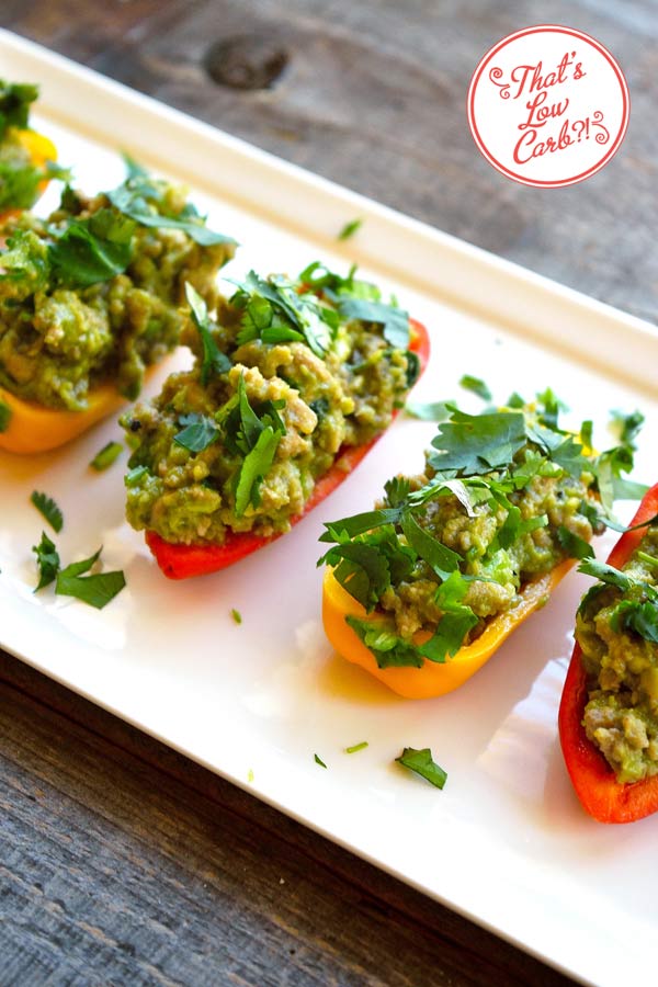 Low Carb Taco Stuffed Peppers