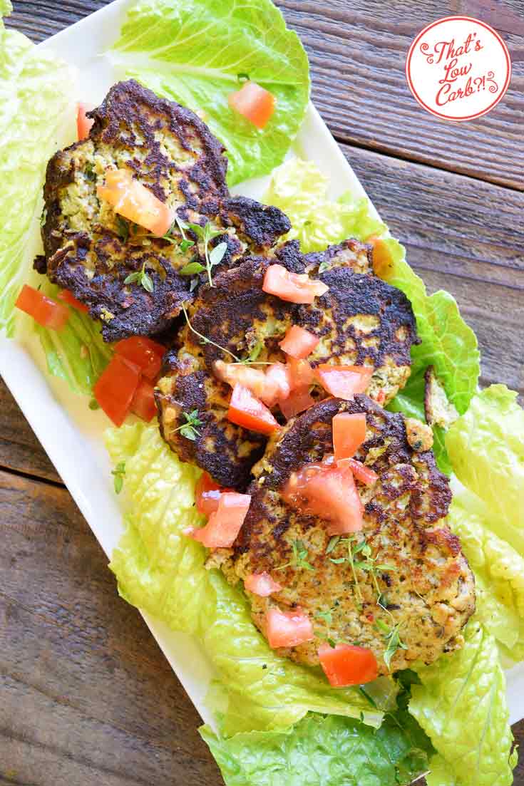 Low Carb Chicken And Veggie Patties Recipe