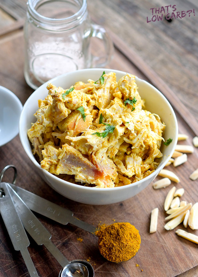 Low Carb Chicken Curry Salad Recipe