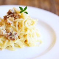 Low Carb Pasta Carbonara Recipe
