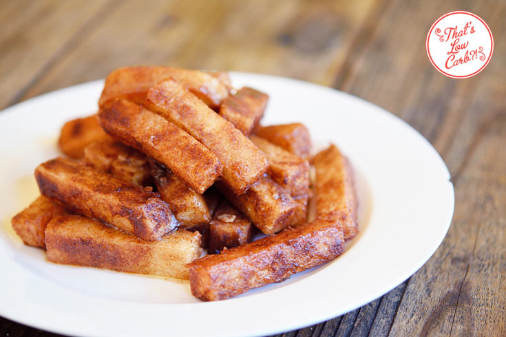 Low Carb Jicama Churros Recipe