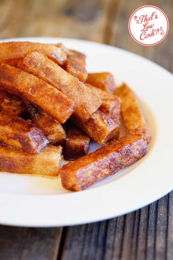 Low Carb Jicama Churros Recipe