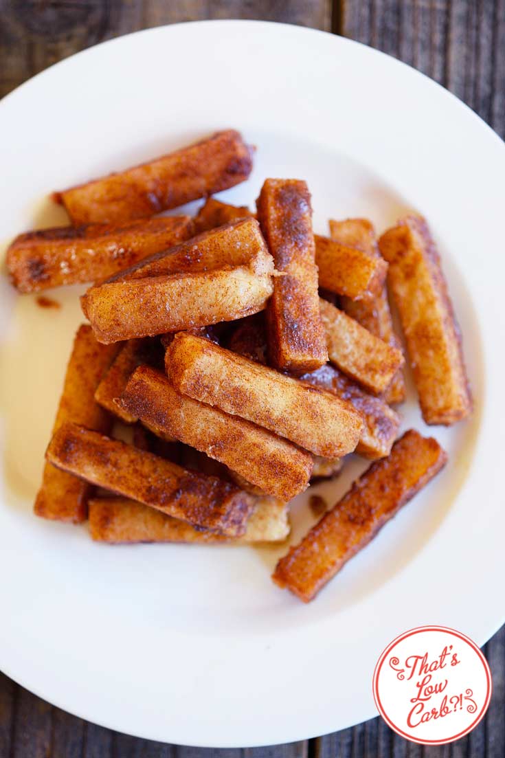 Low Carb Jicama Churros Recipe