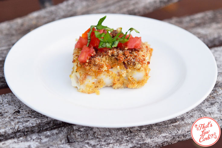 Low Carb Bacon Crusted Cod Recipe