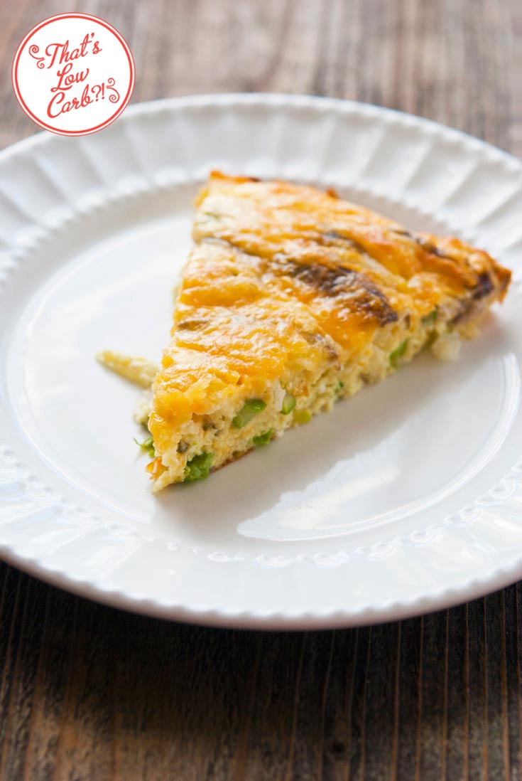 Low Carb Mushroom Asparagus Frittata Recipe