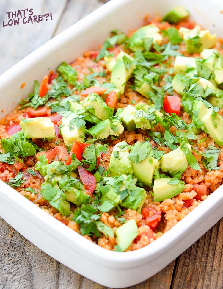Mexican Cauliflower Rice