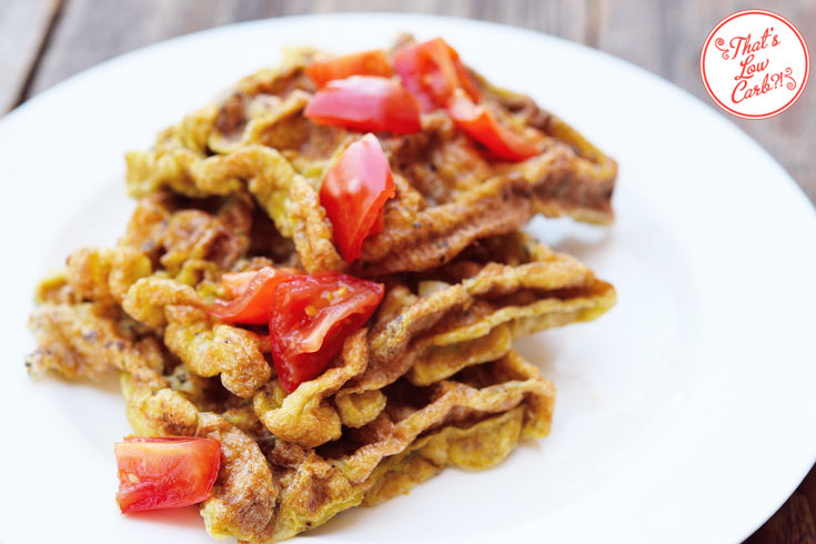 Low Carb Waffle Iron Omelets Recipe