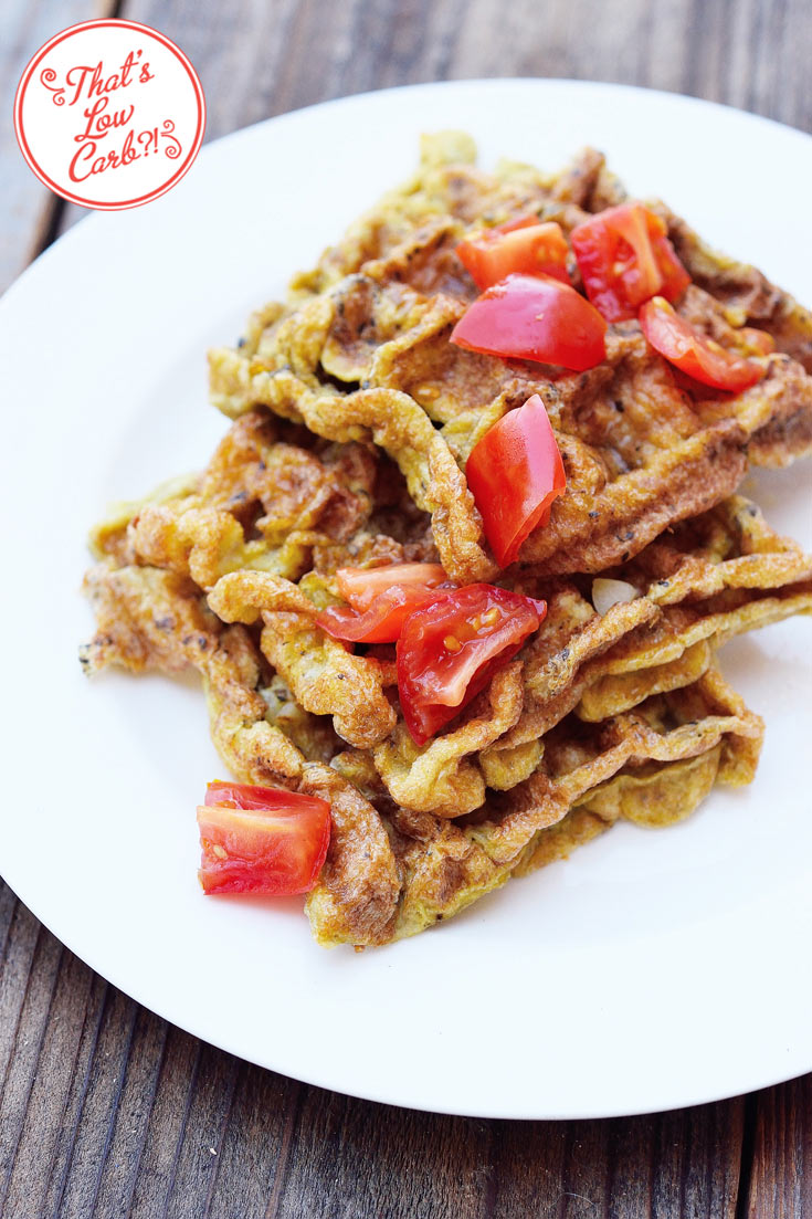 Low Carb Waffle Iron Omelets Recipe