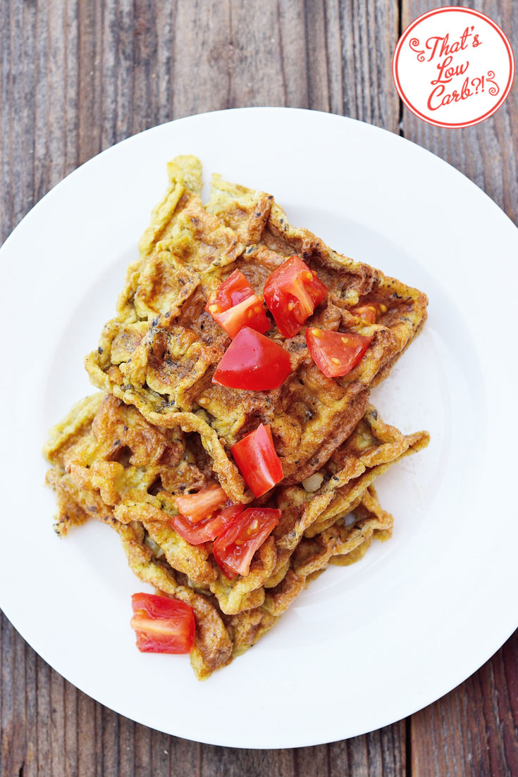 Low Carb Waffle Iron Omelets Recipe