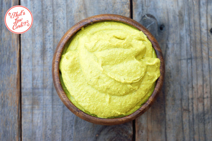 Low Carb Avocado Curry Dip Recicpe