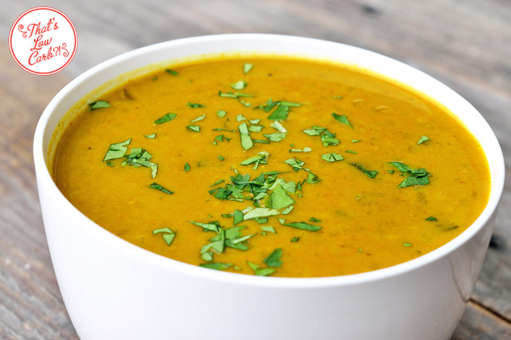 Low Carb Curried Cauliflower Chowder Recipe