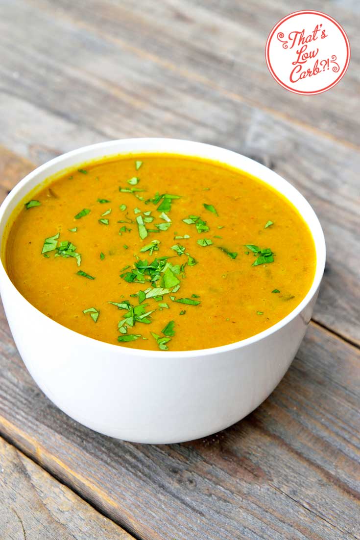 Low Carb Curried Cauliflower Chowder Recipe