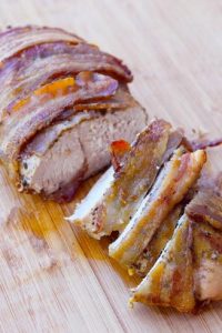 Low Carb Bacon Wrapped Turkey Breast Recipe