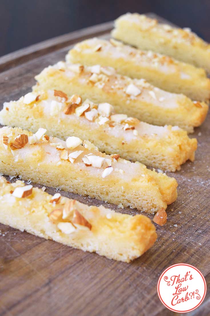 Low Carb Orange Almond Cake Bars Recipe