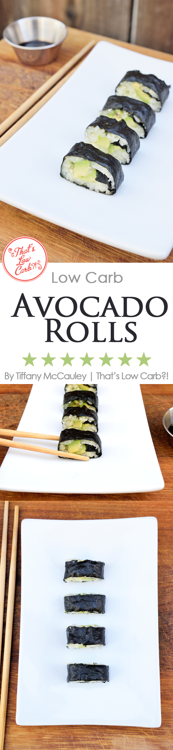 Low Carb Avocado Rolls Recipe