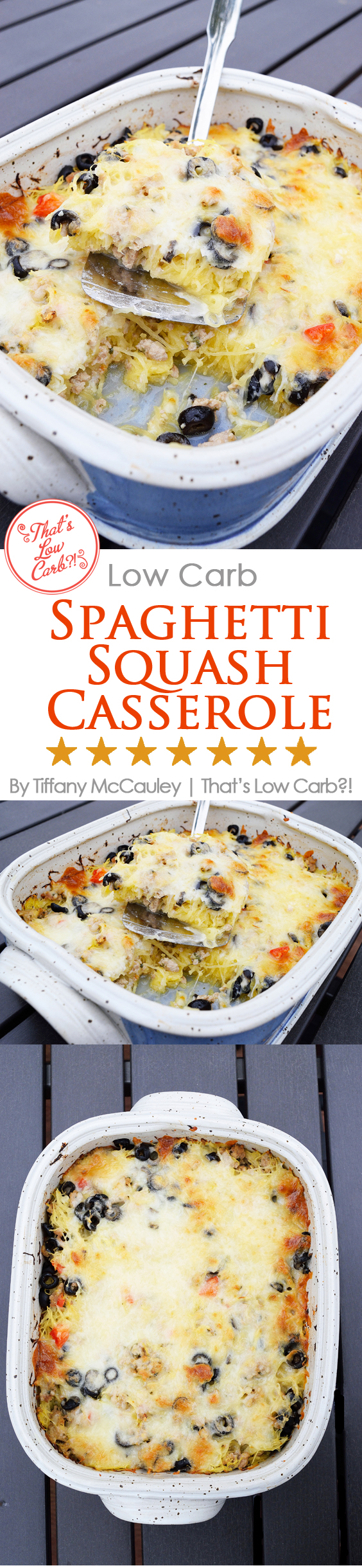 Low Carb Spaghetti Squash Casserole Recipe
