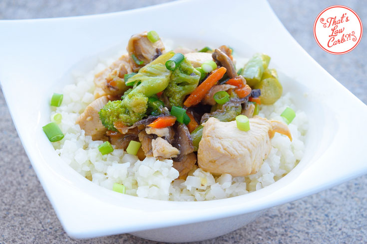 Low Carb Teriyaki Chicken Stir Fry Recipe