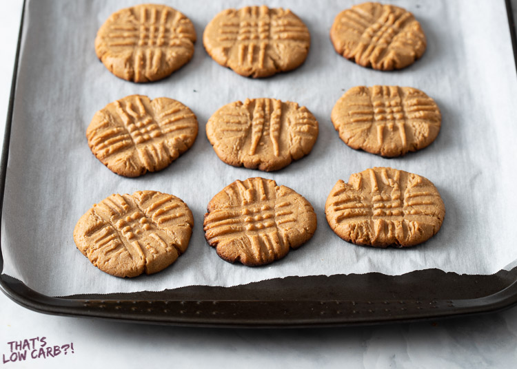 Low Carb Keto Peanut Butter Cookies Recipe