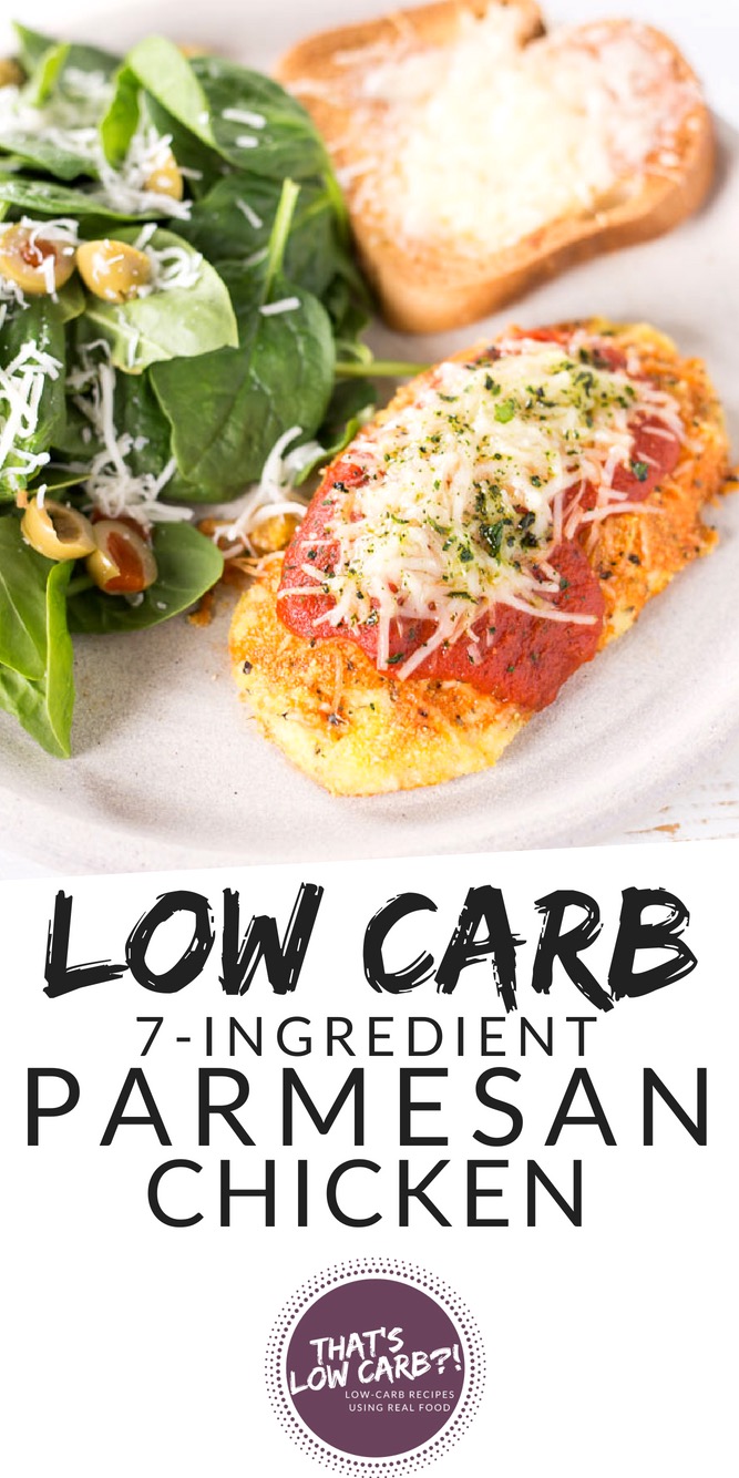 Low Carb Chicken Recipe Keto Chicken Parmesan recipe