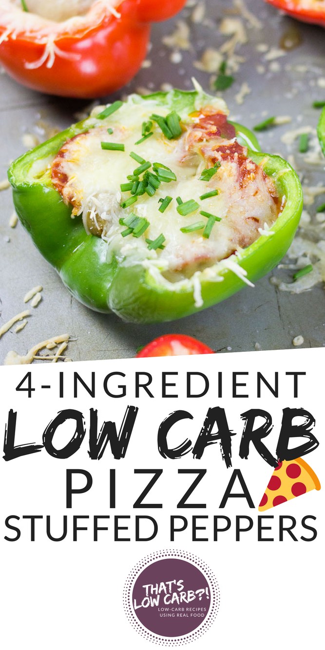 Low Carb Stuffed Peppers Recipe (Low Carb Pizza)