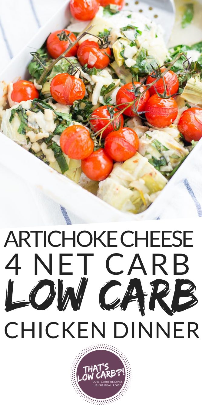 Low Carb Chicken Meal with Spinach, Goat Cheese and Roasted Tomatoes