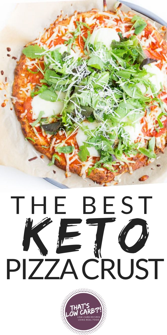 The Best Keto Pizza Crust Recipe Ever