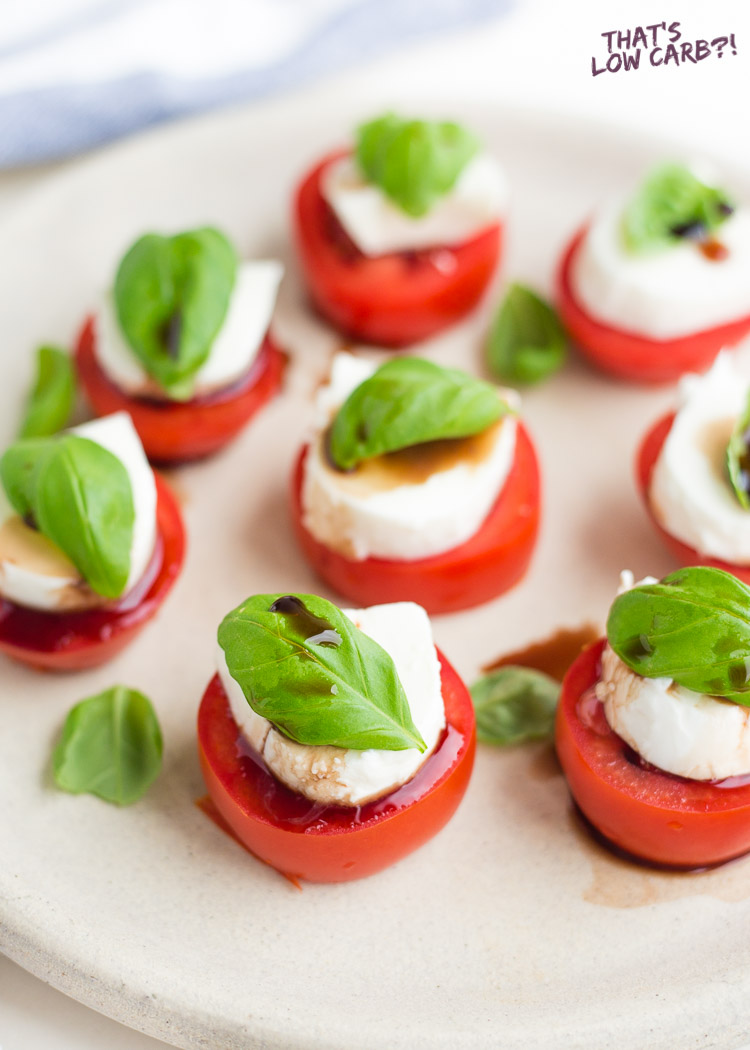 Keto Caprese Salad Recipe