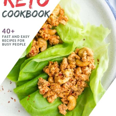 Image of cover of "The Easy Keto Cookbook"