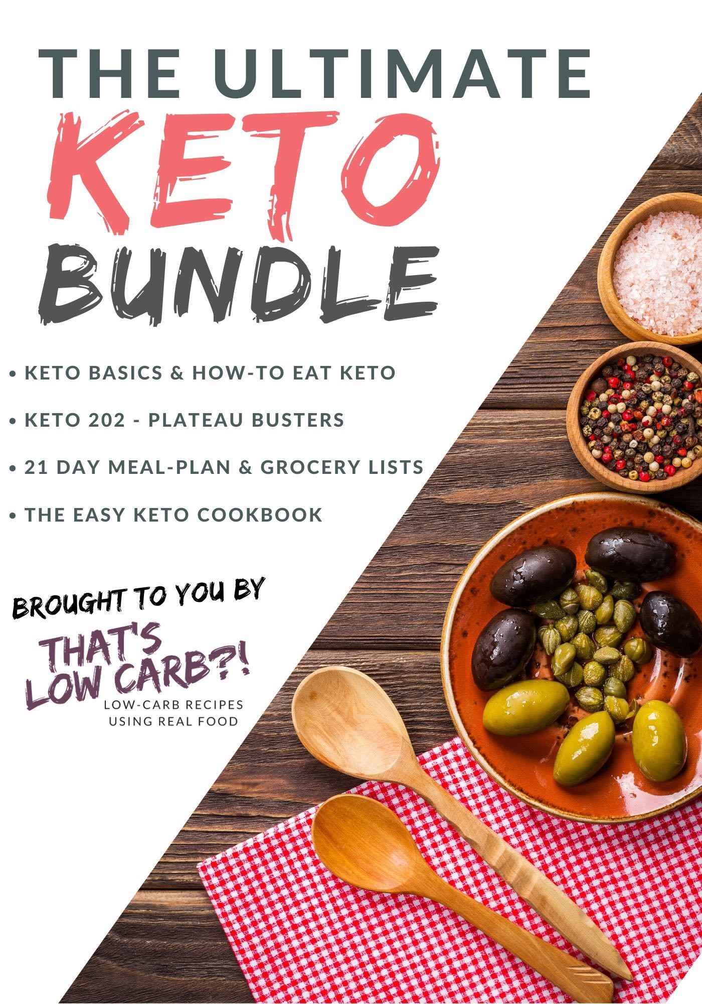 Image of cover of "The Ultimate Keto Bundle".