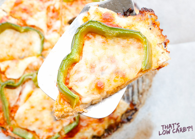 Chicken Crust Pizza | Keto Pizza Crust