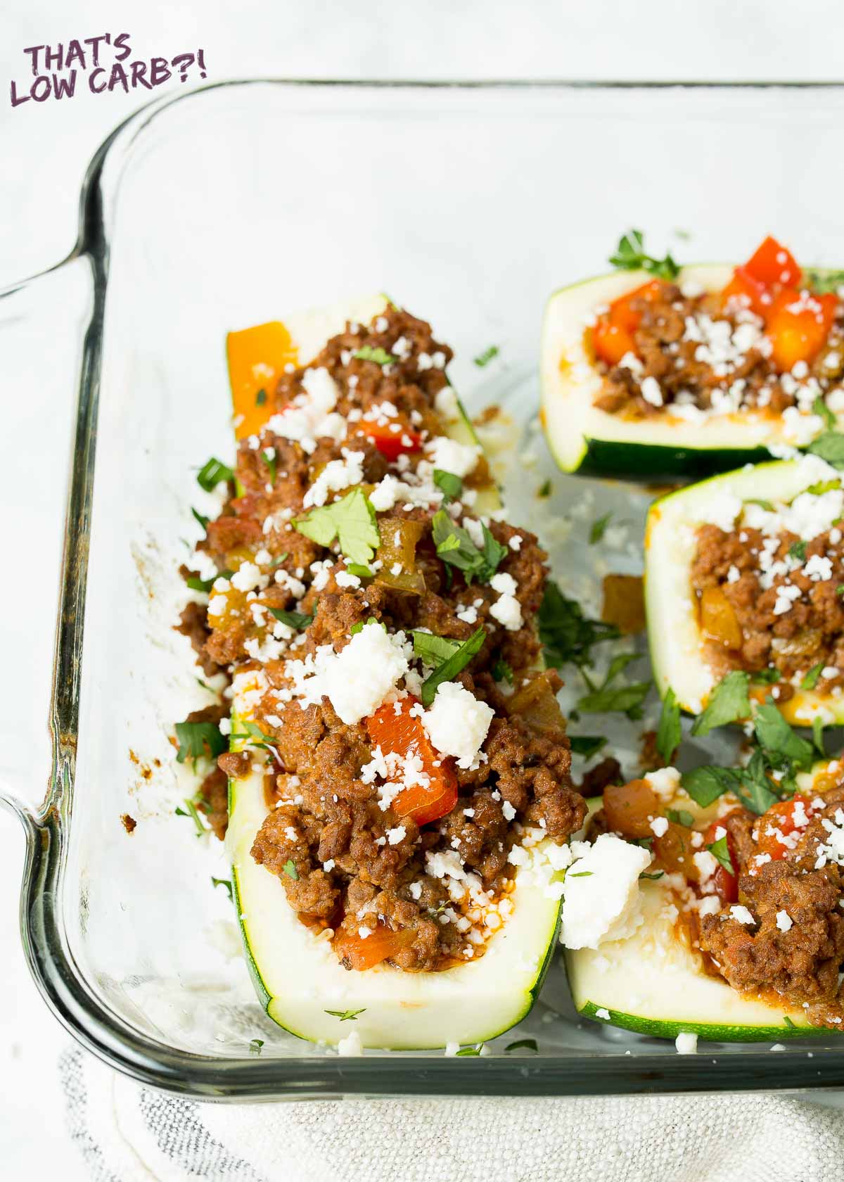 Zucchini Taco Boats