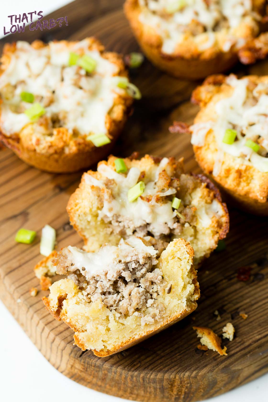 Low Carb Sausage and Cheese Biscuits